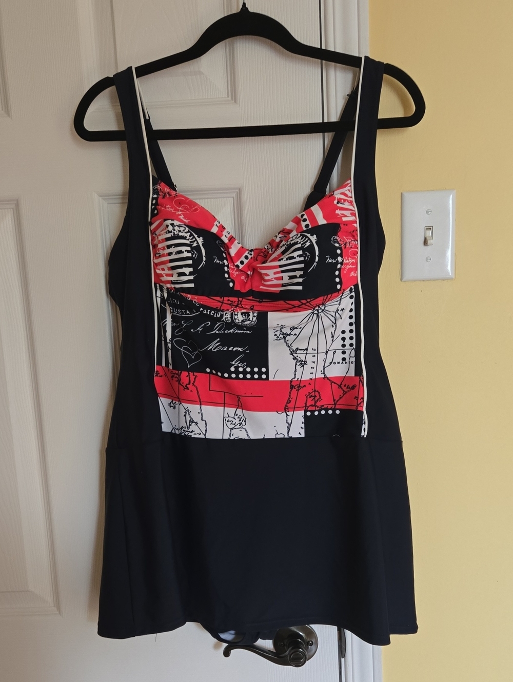 🐳MARIE-CLAIRE One-Piece Navy Swimsuit/Swimdress